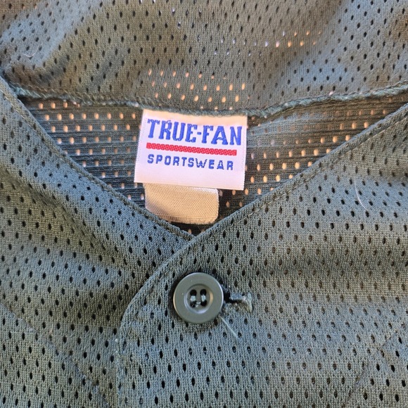 Green Bay Packer Mesh Button Up Unisex Jersey and Baseball Hat - Picture 4 of 11